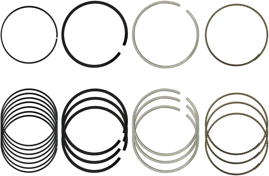 Segments de Piston (23040-2G200, 23040-2G200{+0.25}, 23040-2G200{+0.50}) - Hyundai Santa Fe/Sonata/Tucson 2.4L