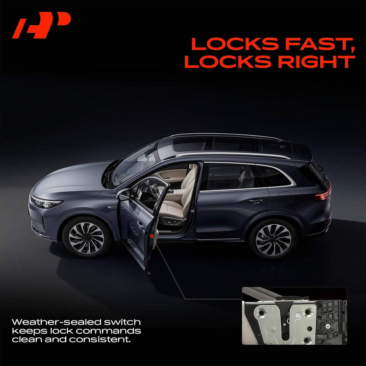 Kit de Serrures de Portes (4 pièces) - Kia Sorento 2011 2012 2013 2014 2015 ( 81310-2P000 / 81320-2P000 / 81410-2P000 / 81420-2P000 )